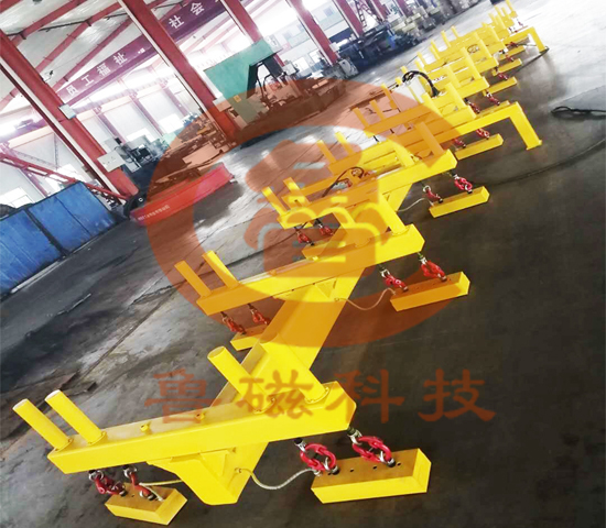 魯磁電永磁吊具智能電磁鐵吊具不僅工作性能好，吊運(yùn)更穩(wěn)定
