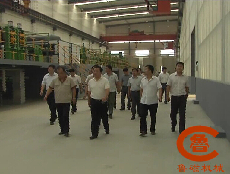 魯磁科技——王建鵬 市委會主任視察