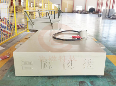 【新款創(chuàng)造】魯磁懸掛式電磁除鐵器又來一臺！